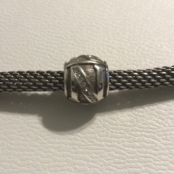 BRIGHTON “N” ALPHA BEAD CHARM - Picture 2 of 4